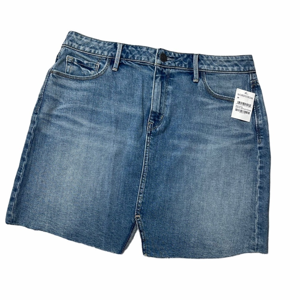 Treasure & Bond Blue Denim Mini Skirt Size 29